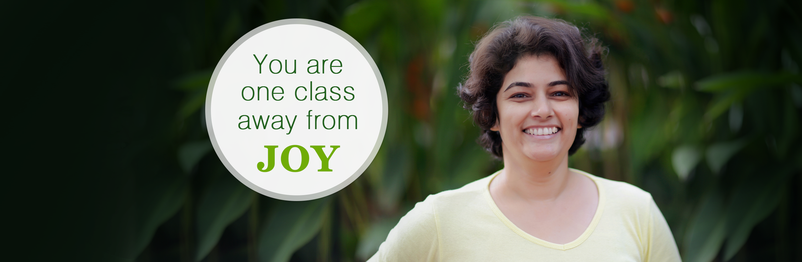 Rupa Kanade, a yoga professional happy because of yoga